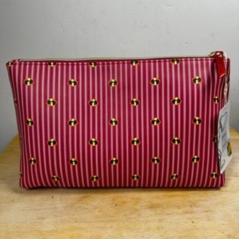 Primark Disney Pixar The Incredibles Cosmetic Makeup Toiletry Bag Pouch Travel - Picture 2 of 8